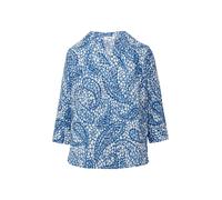 s.Oliver Chemisier écru / saphir, Taille XXXL