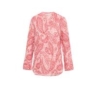 s.Oliver Chemisier framboise / rouge rouille / blanc cassé, Taille XL