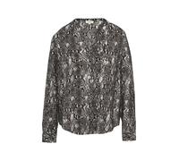 s.Oliver Chemisier gris / gris clair / noir, Taille XXXL