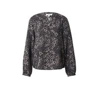 s.Oliver Chemisier gris / gris foncé / noir, Taille XS