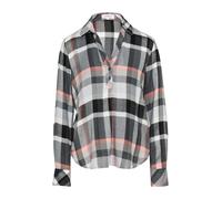 s.Oliver Chemisier gris / orange / blanc, Taille XL