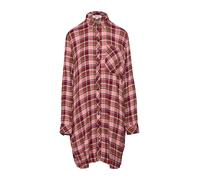 s.Oliver Chemisier lie de vin / rouge pastel / noir / blanc, Taille L