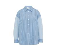 s.Oliver Chemisier marine / bleu roi / blanc, Taille XL