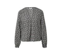 s.Oliver Chemisier marron / noir / blanc, Taille L