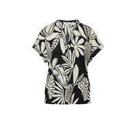 s.Oliver Chemisier noir / blanc, Taille XXXL