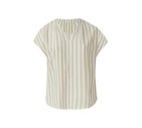 s.Oliver Chemisier noisette / blanc, Taille 4XL