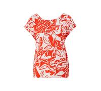 s.Oliver Chemisier orange foncé / blanc, Taille 4XL