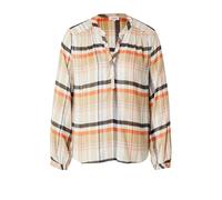 s.Oliver Chemisier orange / noir / blanc, Taille XS