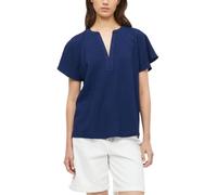 s.Oliver Chemisier pour Femme 2181510, Bleu, 46