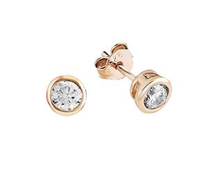 s.Oliver Clous d'Oreille avec Zircone Synth. 0.6 cm, Argent, Livré dans Une Boîte Cadeau de Bijoux, 9079094