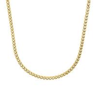 s.Oliver Collier en acier inoxydable pour homme, collier, argent, livré dans un coffret cadeau à bijoux