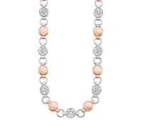 s.Oliver Collier femme en acier inoxydable avec cristal, livré dans un coffret cadeau