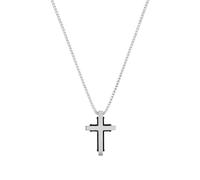 s.Oliver Collier homme avec pendentif, croix, livré dans un coffret cadeau bijoux