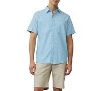 s.Oliver Coupe ajustée : Chemise à Manches Courtes en Coton Stretch avec Structure en Fil flammé, Turquoise Pastel, XXL