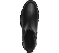 s.Oliver Damen Stiefelette Plateau Chelsea Boot Matt Lack Metallic 5-25402-41, Taille:38 EU, Couleur:Noir