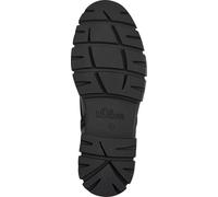 s.Oliver Damen Stiefelette Plateau Schnürboot 5-25210-43, Taille:38 EU, Couleur:Noir