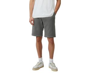 s.Oliver Detroit : Bermuda Sweat à la Coupe décontractée avec Garment Dye, Gris mélangé, L