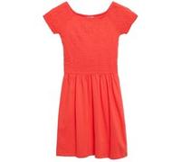 Robe courte Ã©paules dÃ©nudÃ©es avec fronces et dÃ©tail smockÃ© fille s.Oliver Rouge 14 ans