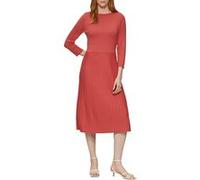 s.Oliver BLACK LABEL 2159617 Robe, Corail Rouge, 40 Femmes