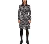 s.Oliver Dresses White Black Allover Print Taille: 44 | Robes Mini Outlet | Femme | Le Noir