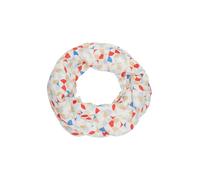 s.Oliver Écharpe tube écru / bleu ciel / noisette / rouge, Taille One Size