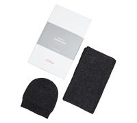 s.Oliver ensemble-cadeau Beanie + Scarf Set Black