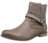 s.Oliver Femme 25300 Bottes à Tige Courte, Gris Lt Pepper 392, 39 EU