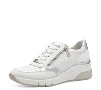 s.Oliver Femme 5-23608-42 Basket, Blanc/Argent, 41 EU
