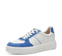 s.Oliver Femme 5-23637-42 Basket, Blanc/Bleu, 38 EU