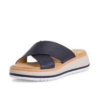 s.Oliver Femme 5-27202-42 Sandale Glissante, Bleu Marine, 39 EU