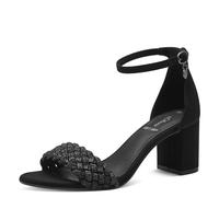s.Oliver Femme 5-28309-42 Sandale à Talon, Noir, 40 EU