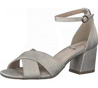 s.Oliver Femme 5-5-28308-38 Sandale à Talon, Champagne 5 28308 38 403