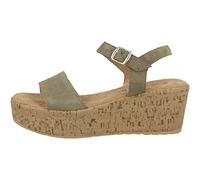 s.Oliver Femme 5-5-28311-20 Sandale, Pistache, 41 EU