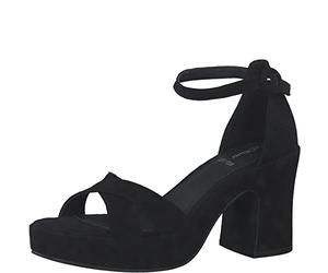 s.Oliver Femme 5-5-28318-20 Sandale, Noir, 40 EU