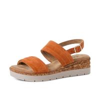 s.Oliver Femme Damen 5-28701-44 Sandale cale, Corail, 39 EU