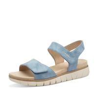 s.Oliver Femme Damen 5-28704-44 Sandale Plate, Bleu Doux, 38 EU