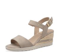 s.Oliver Femme Damen 5-28713-42 Sandale cale, Taupe Clair, 39 EU