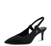 s.Oliver Femme Damen Sling 5-29601-44 Escarpins, Paillettes Noires, 37 EU