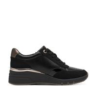s.Oliver Femme Damen Sneaker Low 5-23608-42 Basket, Noir/Comb, 41 EU