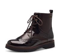 s.Oliver Femme Women's Lace Boot Flat 5-25232-43 Bottine, Marron foncé, 37.5 EU