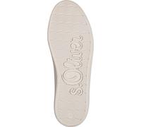 s.Oliver Femmes Chaussures à lacets Court Sneaker Zip Plateforme 5-23600-42, Taille:41 EU, Couleur:Beige