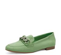 S.Oliver Femmes Slippers En Cuir Slip-On Loafer Chaîne 5-24206-42