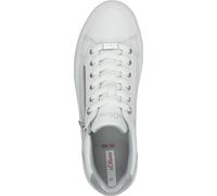 s.Oliver Femme Damen Sneaker Low 5-23600-42 Basket, Blanc, 38 EU