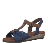 s.Oliver Fille 5-5-48211-20 Sandale, Denim, 32 EU