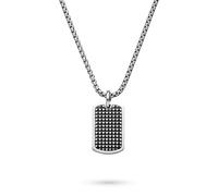 s.Oliver Garçons Bijoux - Collier Avec Coolem Pendentif En Acier Inoxydable - Cool, Moderne Et Décontracté - Parfait Idée Cadeau