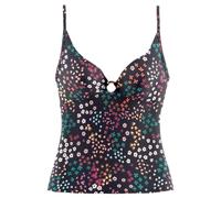 s.Oliver Haut de tankini 'Milly' jaune / vert / rose / noir, Taille L