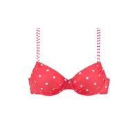 s.Oliver Hauts de bikini 'Audrey' rouge / blanc, Taille 75