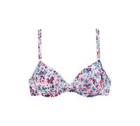 s.Oliver Hauts de bikini bleu marine / turquoise / mauve / violet clair, Taille 85