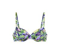 s.Oliver Hauts de bikini bleu nuit / citron vert / vert / lilas, Taille 80