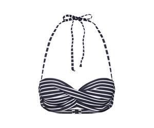 s.Oliver Hauts de bikini 'Hill' noir / blanc, Taille 70